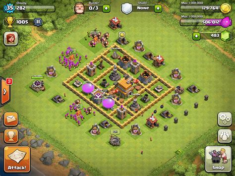 clash of clans town hall 6|More.